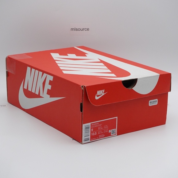 NEW Men's Nike Air Max 90 Premium Sneakers DM0029-109 Summit White/Black - Picture 9 of 9